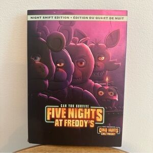 Five Nights at Freddys Can You Survive Night Shift Edition DVD Good Condition